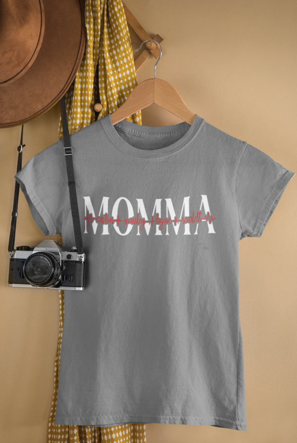 Momma Heartbeat Shirt - Image 2