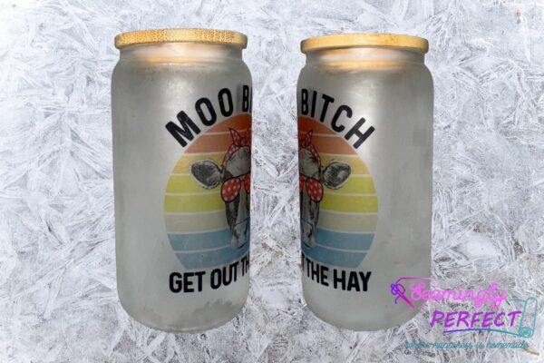 Pre-Designed Frosted Glass Mug (16oz Frosted) - Image 22