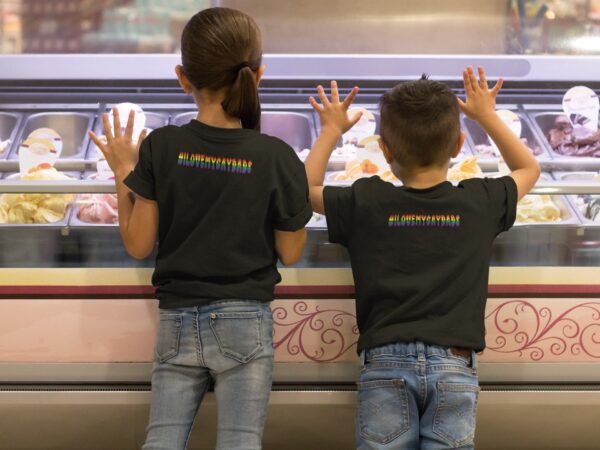 Custom Order - Rainbow Family Kids Shirts - Image 2