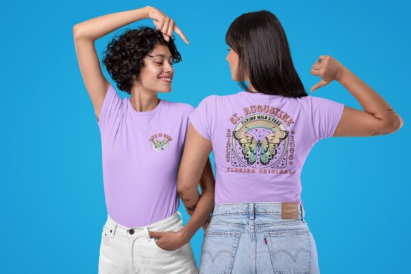 St. Augustine, Florida Butterfly Shirt