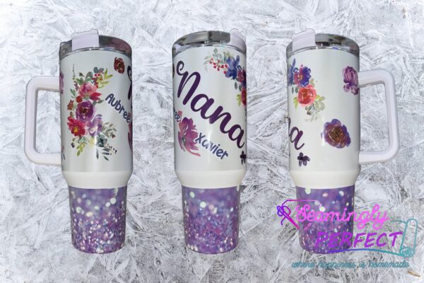 Custom Designed Tumbler (40oz Stainless Steel) - Image 7