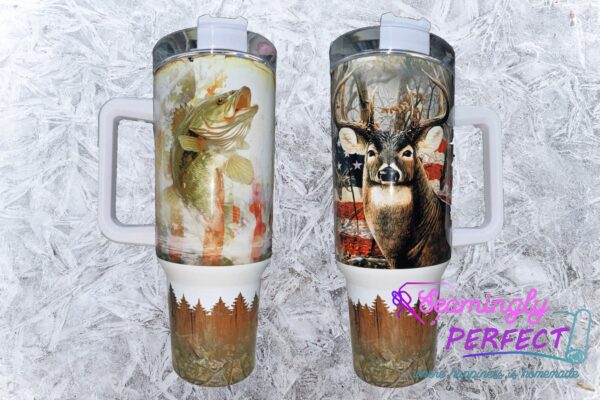 Custom Designed Tumbler (40oz Stainless Steel) - Image 5