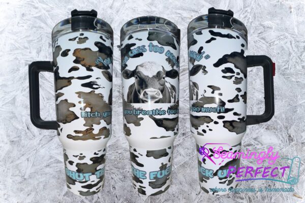 Custom Designed Tumbler (40oz Stainless Steel) - Image 6