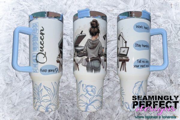 Custom Designed Tumbler (40oz Stainless Steel) - Image 12