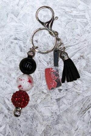 Custom Beaded Keychain