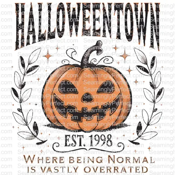Halloweentoewn (With Wreath)