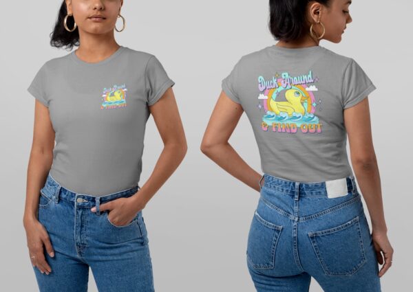 D.A.A.F.O. (Duck Around and Find Out) - Rainbow Design Tee