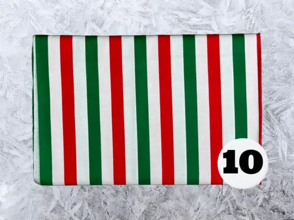 Custom Sized Personalized Quilted Christmas Stocking (Christmas Print) - Image 11