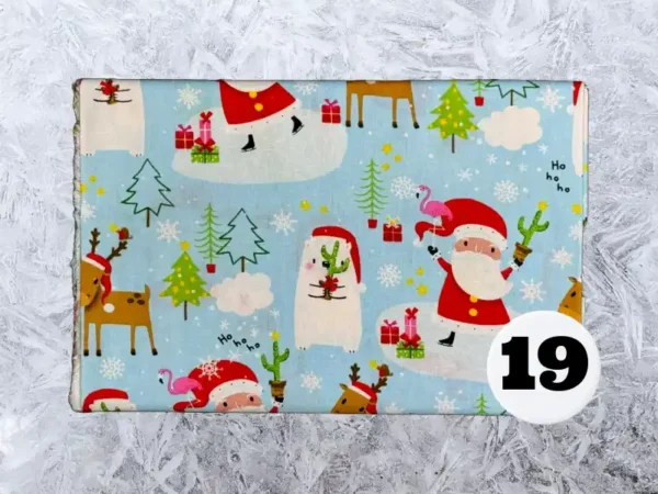 Custom Sized Personalized Quilted Christmas Stocking (Christmas Print) - Image 20