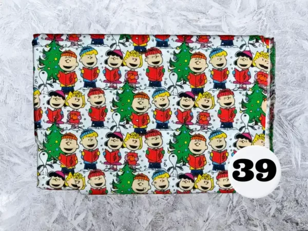 Custom Sized Personalized Quilted Christmas Stocking (Christmas Print) - Image 40