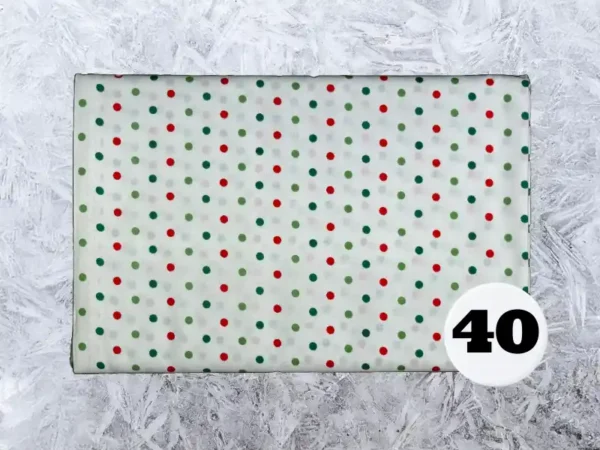 Custom Sized Personalized Quilted Christmas Stocking (Christmas Print) - Image 41