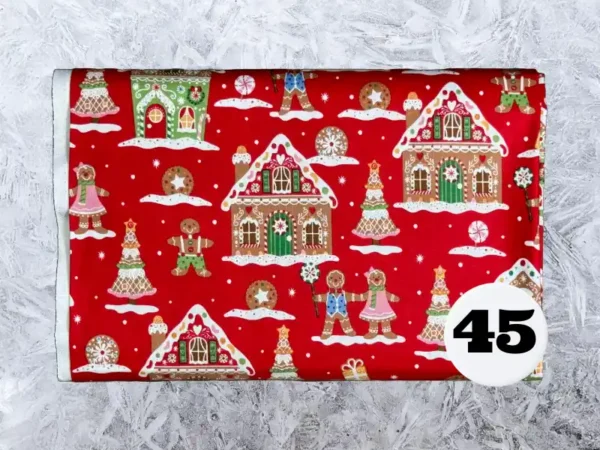 Custom Sized Personalized Quilted Christmas Stocking (Christmas Print) - Image 46