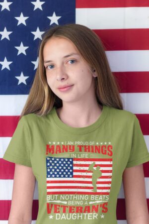 Proud Veteran's Daughter T-Shirt