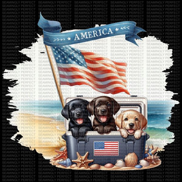 America Dogs (Labradors) Design