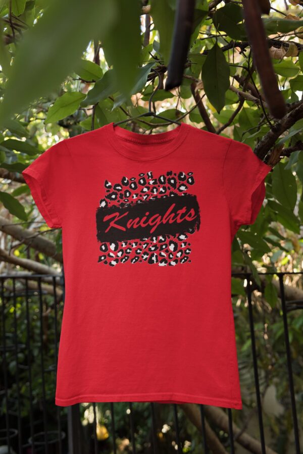 Cheetah Print Cheer T-Shirt (Customizeable)