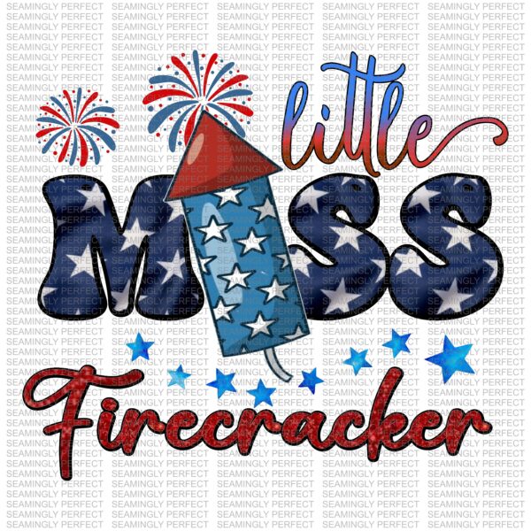 Little Miss Firecracker Design