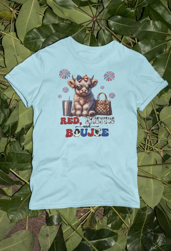 Red White Boujee Heifer T-Shirt